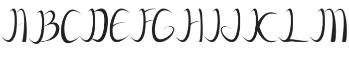 Shapallim Regular otf (400) Font UPPERCASE