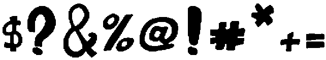 Shapito Duo  Regular otf (400) Font OTHER CHARS