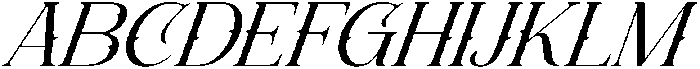 Shaprone Oblique otf (400) Font UPPERCASE