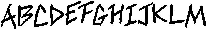 Shard Regular otf (400) Font UPPERCASE