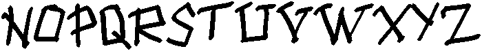 Shard Regular otf (400) Font UPPERCASE