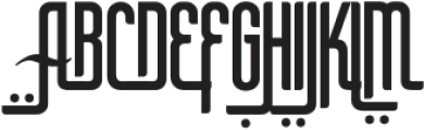 Sharma otf (400) Font UPPERCASE