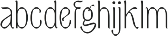 SharonElany-Regular otf (400) Font LOWERCASE