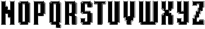 Sharpix Inline Rounded otf (400) Font UPPERCASE