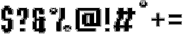 Sharpix Inline otf (400) Font OTHER CHARS