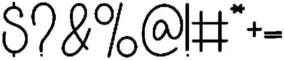 Shasta Regular otf (400) Font OTHER CHARS