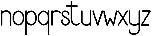 Shasta Regular otf (400) Font LOWERCASE