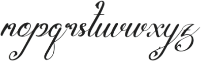 Shatoryu Italic otf (400) Font LOWERCASE