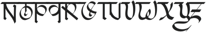 ShavanshiRajdhani-Regular otf (400) Font UPPERCASE