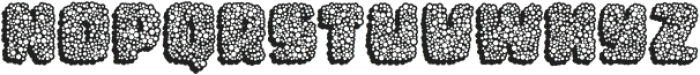 Sheepwool Blot Shadow otf (400) Font UPPERCASE