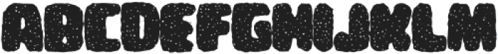 Sheepwool Cluster Rough otf (400) Font UPPERCASE