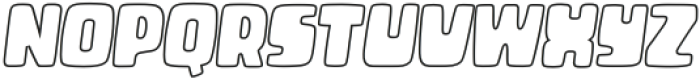 Sheepwool Italic Outline otf (400) Font UPPERCASE