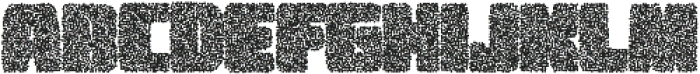 Sheepwool Stipple otf (400) Font UPPERCASE