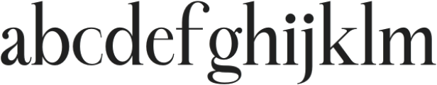 Sheftira otf (400) Font LOWERCASE