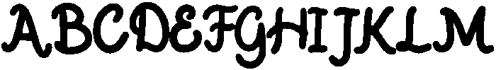 Sheila Regular otf (400) Font UPPERCASE