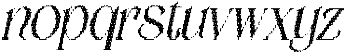 Sheilina Disco Italic otf (400) Font LOWERCASE