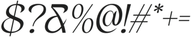 Sheilina Italic otf (400) Font OTHER CHARS