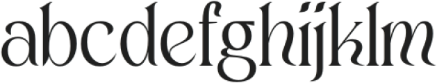 Sheilina Regular otf (400) Font LOWERCASE