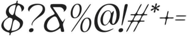SheilinaDrawn-Italic otf (400) Font OTHER CHARS