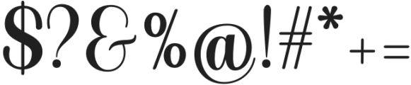 ShellaScript otf (400) Font OTHER CHARS