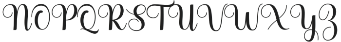 ShellaScript otf (400) Font UPPERCASE