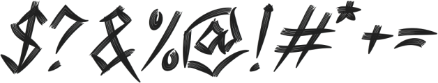 Shenttpuro Italic otf (400) Font OTHER CHARS