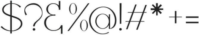 Shepia Regular otf (400) Font OTHER CHARS