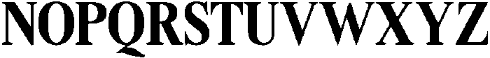 Shequan BlackCondensed otf (900) Font UPPERCASE