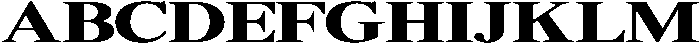 Shequan BlackExpanded otf (900) Font UPPERCASE