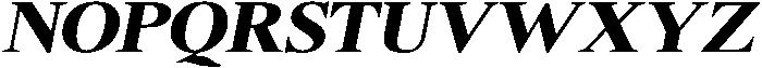 Shequan BlackItalic otf (900) Font UPPERCASE