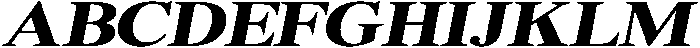Shequan BlackSemExpIta otf (900) Font UPPERCASE