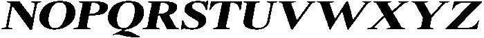 Shequan BlackSemExpIta otf (900) Font UPPERCASE