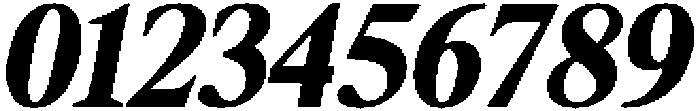 Shequan BlackSemiCondIta otf (900) Font OTHER CHARS