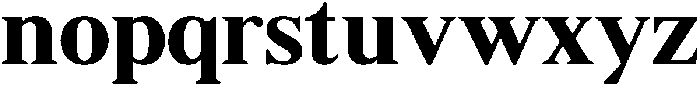 Shequan-Bold otf (700) Font LOWERCASE