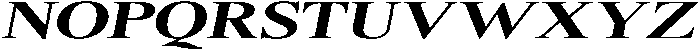 Shequan BoldExpandedItalic otf (700) Font UPPERCASE