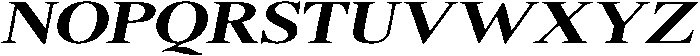 Shequan BoldSemExpIta otf (700) Font UPPERCASE