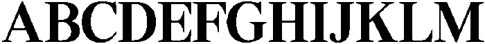 Shequan BoldSemiCondensed otf (700) Font UPPERCASE