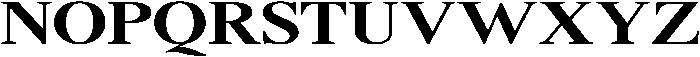 Shequan BoldSemiExpanded otf (700) Font UPPERCASE