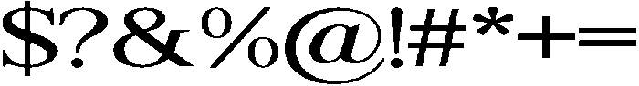 Shequan Expanded otf (400) Font OTHER CHARS