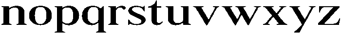 Shequan Expanded otf (400) Font LOWERCASE