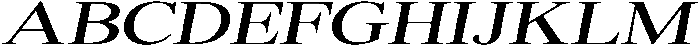 Shequan ExpandedItalic otf (400) Font UPPERCASE