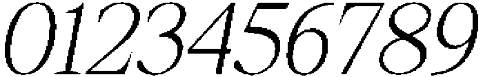 Shequan ExtLtSemiCondIta otf (400) Font OTHER CHARS