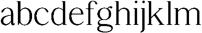Shequan ExtraLight otf (200) Font LOWERCASE