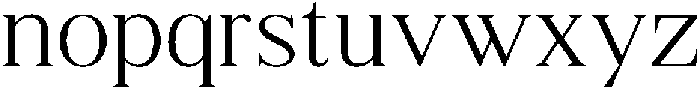 Shequan ExtraLight otf (200) Font LOWERCASE