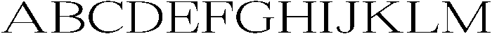 Shequan ExtraLightExpanded otf (200) Font UPPERCASE