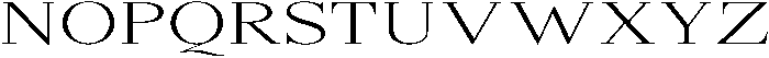 Shequan ExtraLightExpanded otf (200) Font UPPERCASE