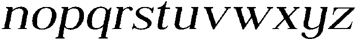 Shequan LightSemExpIta otf (300) Font LOWERCASE