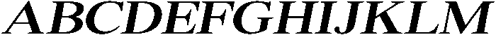 Shequan MedSemExpIta otf (400) Font UPPERCASE