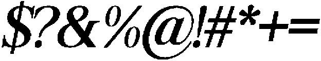 Shequan MedSemiCondIta otf (400) Font OTHER CHARS