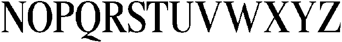 Shequan MediumCondensed otf (500) Font UPPERCASE